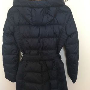 Burberry Brit puffer jacket, xsmall, navy blue